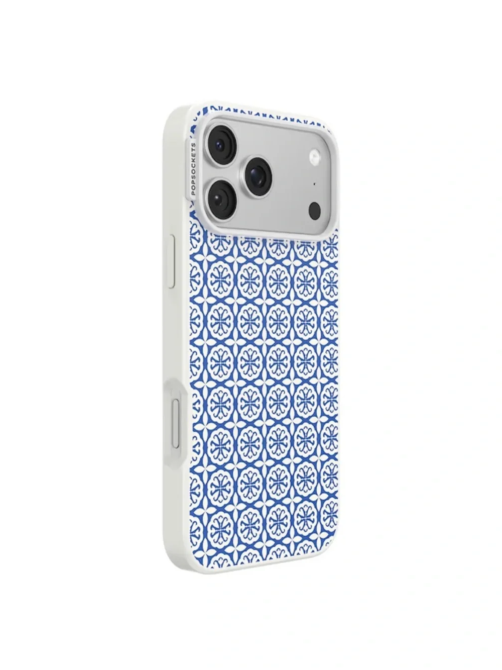 Popsockets Navy Mosaic iPhone 17 Pro Max MagSafe Case